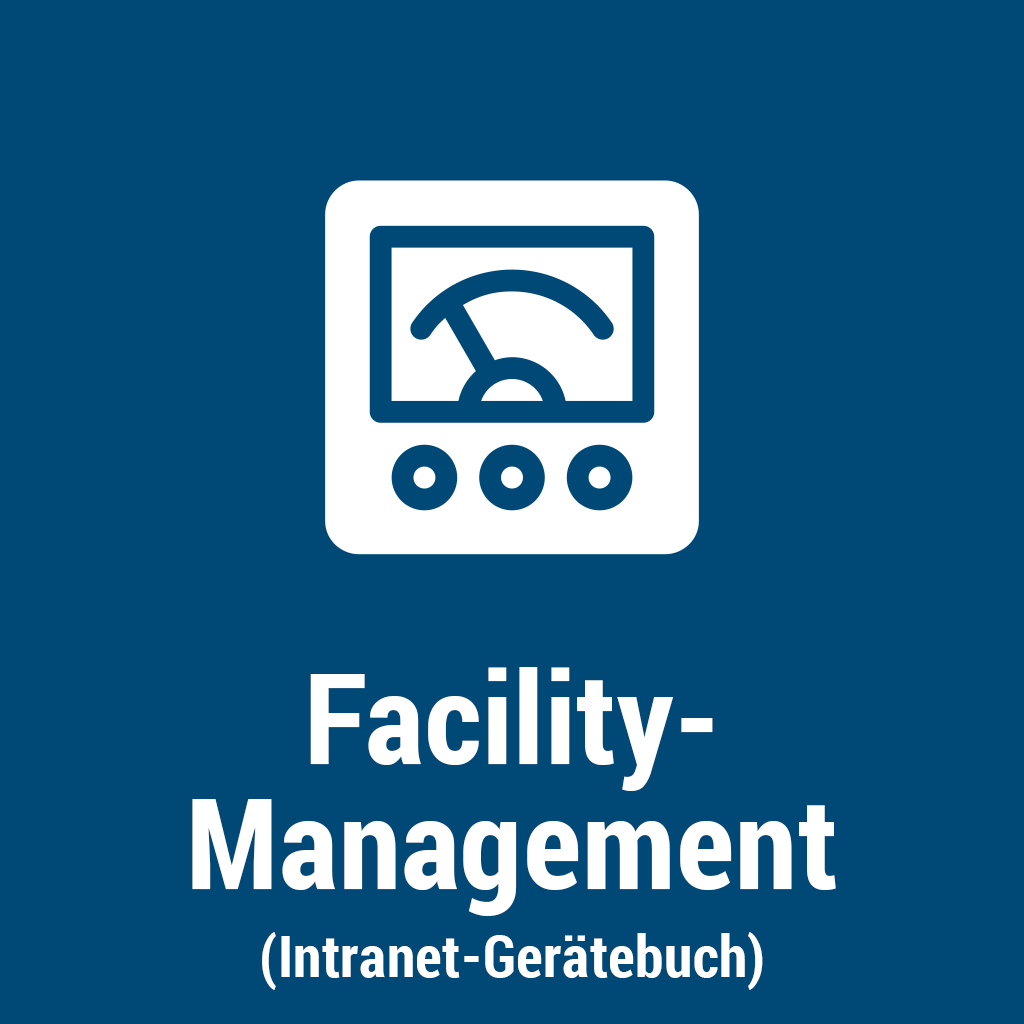 Facility-Management (Intranet Gerätebuch)