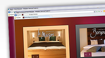 Hotelwebsite, Internetauftritt - www.la-maison-hotel.de