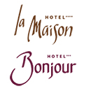 Logo Hotel la Maison und Hotel Bonjour