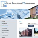 Internetauftritt www.wilczek-immobilien.de