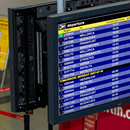 Informationsdisplays - Flughafen