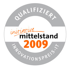 Zertifikat IT-Innovationspreis 2009 Zertifikat IT-Innovationspreis 2009