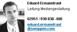 Ansprechparter Mediengestaltung