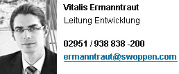 Ansprechpartner Leitung Entwicklung