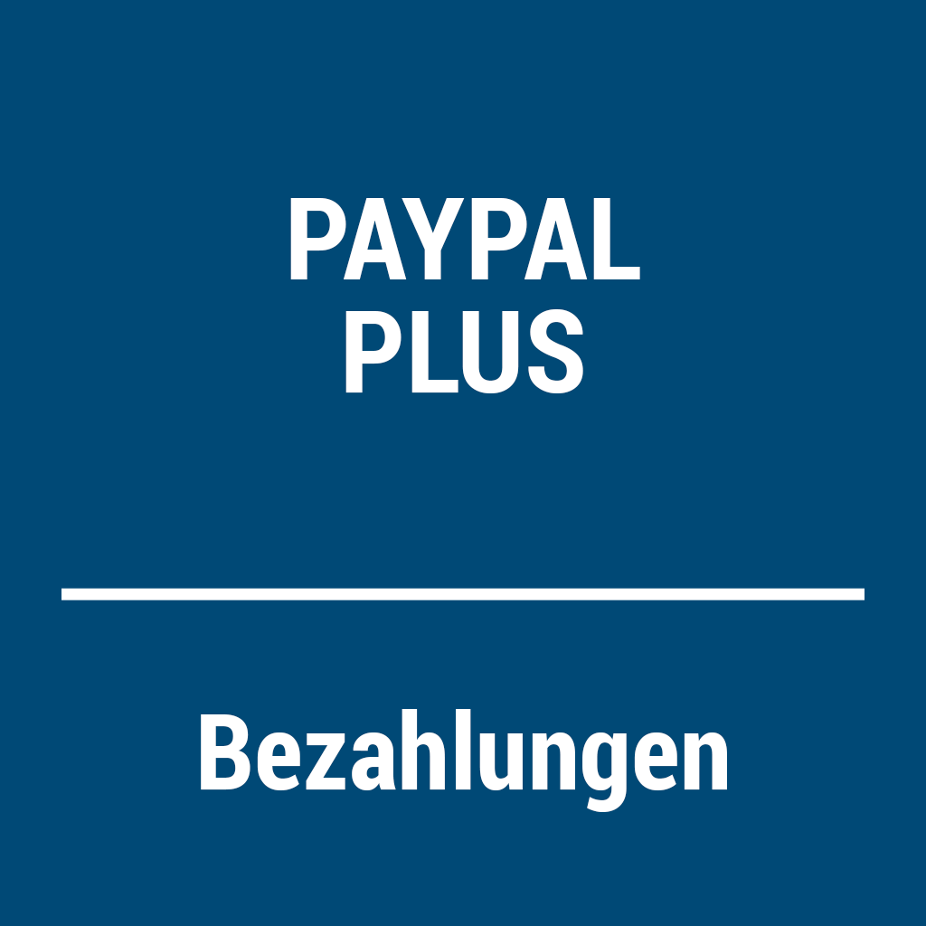 Schnittstelle Paypal Plus